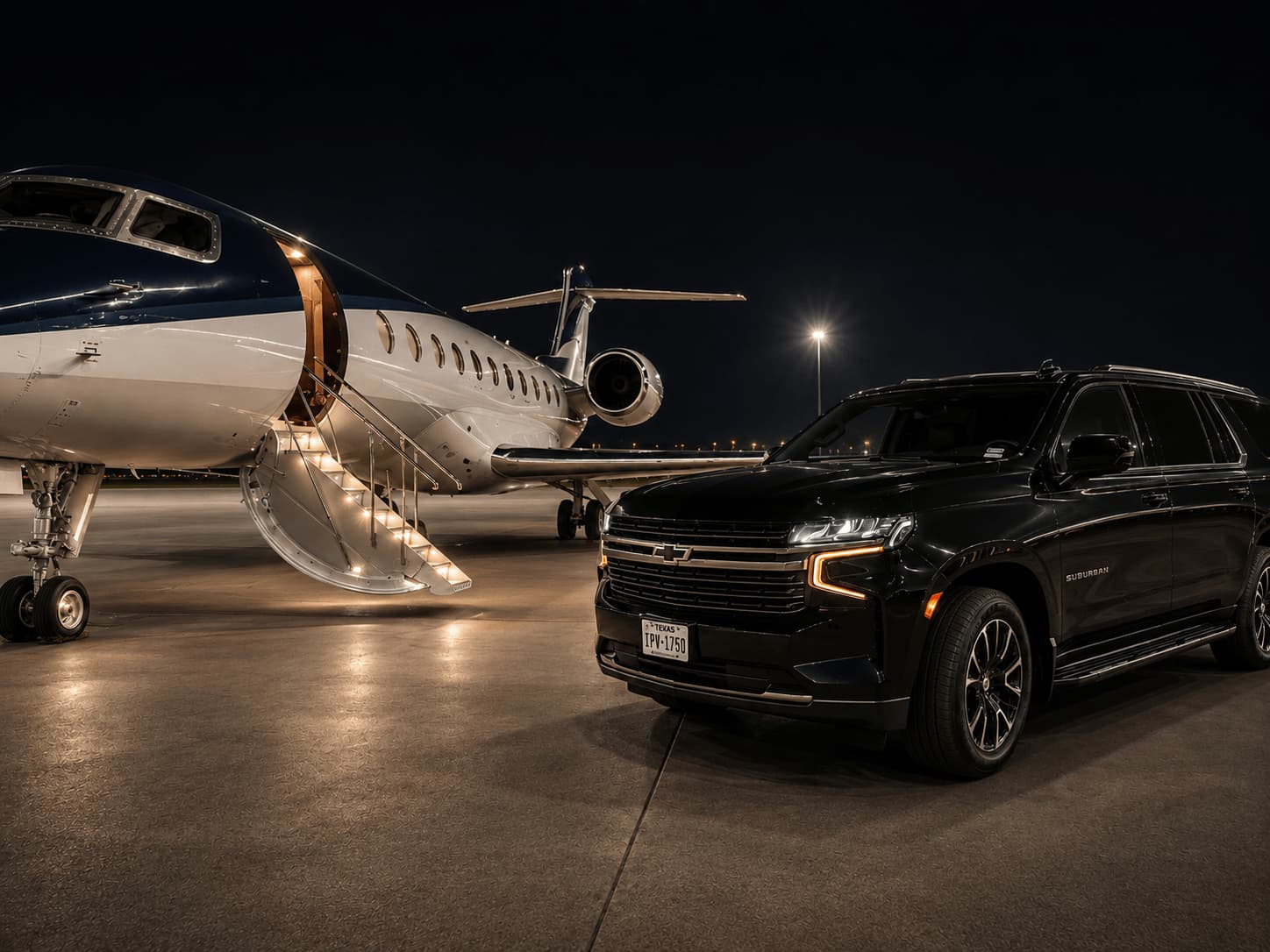Chevrolet Suburban Executive Chauffeur Service Austin Texas
